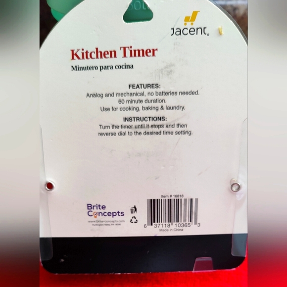 Culinary Elements Ladybug Kitchen Timer - Picture 7 of 7